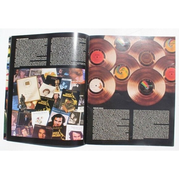 Vtg NEIL DIAMOND 1988-1989 Tour Concert Program Souvenir Picture Album Book - Picture 3 of 4